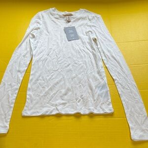 H&M Pima cotton jersey  Long Sleeve Top